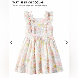 TARTINE ET CHOCOLAT FLORAL WHIMSY DRESS